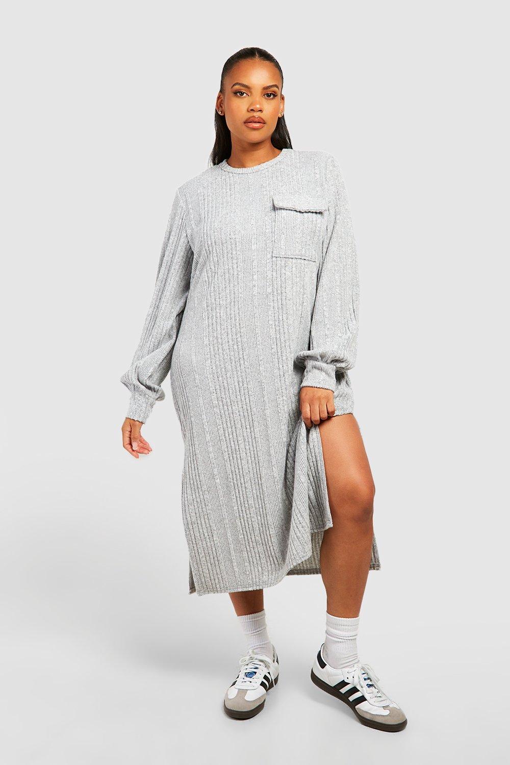 Robe col discount ras du cou